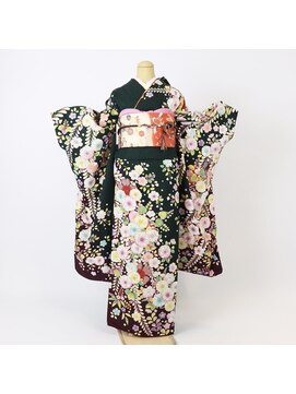 キモノクイーン(KIMONO QUEEN) 振袖レンタル￥77,000成人式価格(1/1～1/31) ￥154,000/No.463