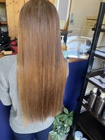 ヘアメイク ダブルス(Hair make Doubles)&nbsp;艶髪doubles mix treatmentカラー×縮毛矯正