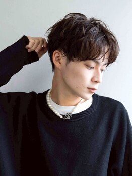 サジュー(Sajou)の写真/爽やかメンズに★《似合わせカット￥2800》22:00まで営業☆MEN'Sのビジネス～プライベートも◎！