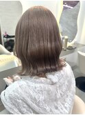 イメチェンヘアスタイル/外はねボブ/韓国/池袋