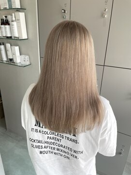 エイト 沖縄豊崎店(EIGHT toyosaki) 【EIGHT 豊崎】お客様スタイル_ホワイトベージュ