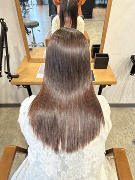 ルナバイルヴェール(LUNA by LeVert) 艶々サラサラな髪に　縮毛矯正