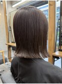 ヘイリーボブ × オリーブグレージュ【千葉優希】