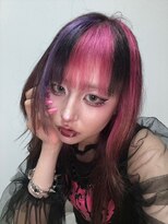 ロテ 名古屋 名駅店(Lote.)&nbsp;くびれヘア/アプリコットオレンジ/夏のヘアアレンジ/名古屋