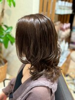 ヘアリゾート粋 ティガ 池袋店(tiga)&nbsp;艶髪ウェーブ/髪質改善/美髪ケア/ミディアム