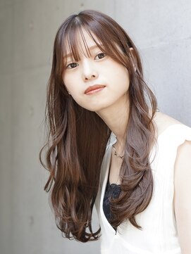 アーレント(AREND) 大人可愛いロングウェーブ×ブラウン