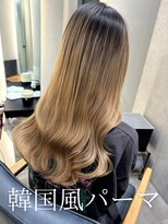 アミー 池袋(Ammy)&nbsp;コテ巻き風パーマ /韓国風パーマ/デジタルパーマ/レイヤーカット