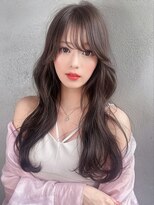 フィルム(FILM)&nbsp;【FILM村田】レイヤー/ブリーチなしグレージュ/前髪/韓国/顔周り