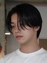 トッド(tod)&nbsp;メンズパーマメンズカットニュアンスパーマビジネスマン眉毛