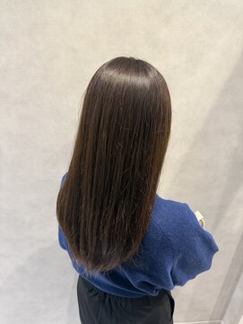ヘアデザインファブロ イオンモール宮崎店(hair design FABRO.) ナチュラルブラウンカラー