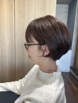 アンドブルー(and BLUE) 丸みコンパクトショート（耳かけ）