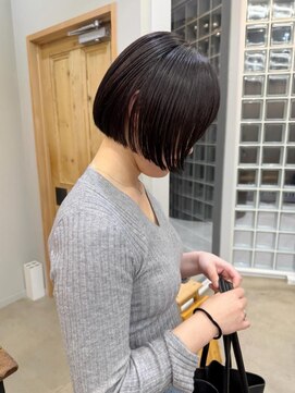 ヨーク(yoke) ミニボブ/ボブ/ナチュラルブラウン