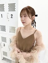 シアー(sheer)&nbsp;《sheer/氏家》#結婚式お呼ばれ#タイト#ヘアセット#ヘアアレンジ