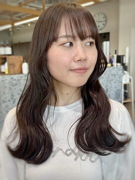 マッシュ チャヤマチ(MASHU chayamachi) 柔らか透明感/ブリーチなし/オリーブブラウン/大阪梅田