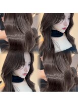 ジーナ 渋谷神南(Zina) 【侑矢】透明感ショコラグレージュ×上品な顔周りカット