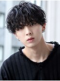 MEN’S/ニュアンスパーマ/ニュアンスウルフ/京都