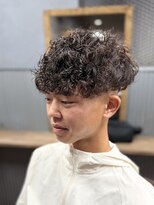 スパーブ 木之庄店(Superb)&nbsp;パーマメンテナンスカット 前下がりスキンスペインカール