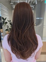 テクネ 天神大名(techne) 天神大名レイヤーカット大人レイヤーくびれヘアロング今泉