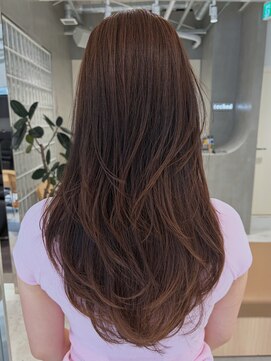テクネ 天神大名(techne) 天神大名レイヤーカット大人レイヤーくびれヘアロング今泉