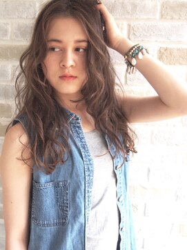 コス(kos) 外国人風クセ感ウェーブ*セピアアッシュ