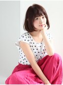 ☆ふんわりワンレンボブボルドー艶カラースタイル☆by岩川和生