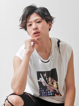 ナンプウ(Nanpu) 前下りエレクトリックショート◎20代30代40代