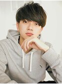 【December】men'sサイドパートオリーブグレージュマッシュ