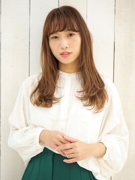 マフェ(mahae) 大人のニュアンスロング×ミルクティーベージュvol.3