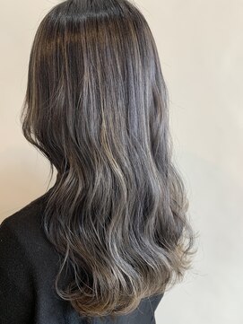 オル(Olu) 【MASAYA】アッシュグレージュ/ハイライトカラー