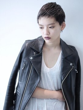 ココ 本八幡(KOKO) 黒髪クラゲヘアーオリーブグレー小顔ココアベージュショート