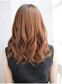 オシャレ可愛いミックスカール