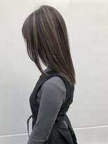 マッシュ(MASHU)&nbsp;ハイライト　くすみベージュ　細めハイライト◎30代40代50代