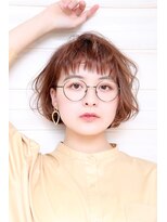 オーシャン(Ocean)&nbsp;[OCEAN Hair&Life藤原純] オン眉ガーリーデジタルパーマ☆