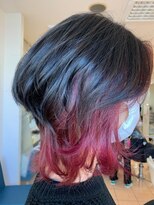 ヘアー＆フェイス ヤマ　ｈａｉｒ＆ｆａｃｅ　Ｙａｍａ ミディアムレイヤー