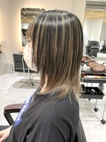 サロンドミルク 新百合ヶ丘店(salon de MiLK)&nbsp;ローライトで可愛く仕上げるデザインカラー【新百合ヶ丘】