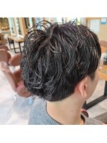ネオリーブルカ 御茶ノ水店(Neolive Luca)&nbsp;朝のヘアセット3分で完了！！メンズ"癖毛風クールパーマ"