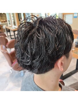 ネオリーブルカ 御茶ノ水店(Neolive Luca) 朝のヘアセット3分で完了!!メンズ"癖毛風クールパーマ"