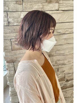 レナークアリア(LENAHC ARIA) 艶髪バイオレット×ピンクカラー♪