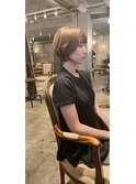 大人綺麗な小顔襟足スッキリショートボブ　30代40代50代
