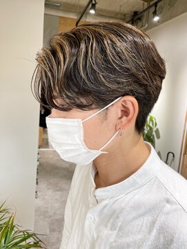 クオル 立川(QOL) ニュアンスパーマセンターパートコンマヘアツーブロック