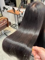 アディクト 東陽町西口(addict)&nbsp;サラ艶になる縮毛矯正＿ダークブラウン＿ロング［東陽町］