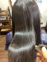 ヘアケアサロン シェーン(hair care salon Schon) 髪質改善TR＋イルミナカラーで艶髪♪ビフォーあり!