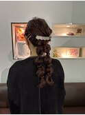 大人可愛いツインアレンジ
