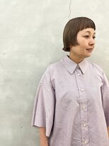 エンドリンク(endlink)&nbsp;オン眉ベージュウルフボブ