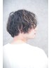《平日限定》【カット&パーマ&地肌環境改善ケアスパショートコース】