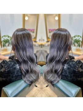 リッチ 横須賀中央店(Rich) シルバーグレージュ◎バレイヤージュ【横須賀中央】