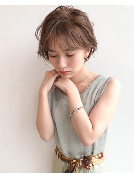 ジーニ(GENIE) 20代30代大人可愛い前髪顔周り似合わせカット大人レイヤー