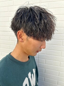 ニアウ 太田店(Niau) ツイストスパイラルパーマメンズマッシュメンズパーマ群馬県太田