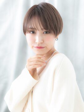 ドクターズサロン LAB 小山店 グレーベージュ小顔ツヤ髪ナチュラルマッシュl小山20代30代40代