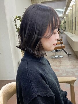 パークレーン アイス イヴェン(park lane ICI yeven) ボブ ブリーチなし ラベンダーグレージュ ラベンダーカラーre